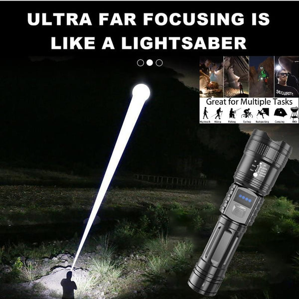 Survival-LED-Taschenlampe mit Powerbank-Funktion