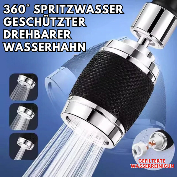 360° drehbarer Spritzwasserschutz-Wasserhahn-Aufsatz