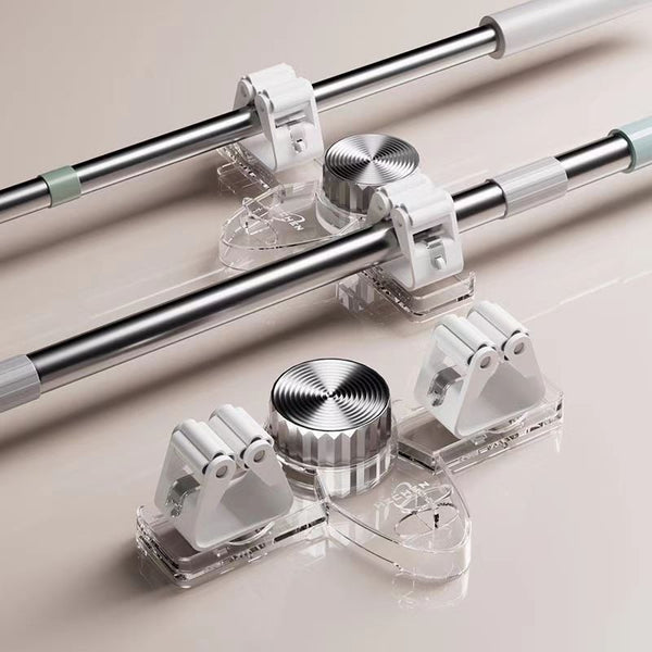 TidyGrip™ | Besen- und Wischer-Halter mit Saugnapf