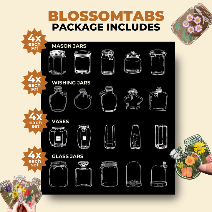 BlossomTabs - Perfekt für Bücherliebhaber