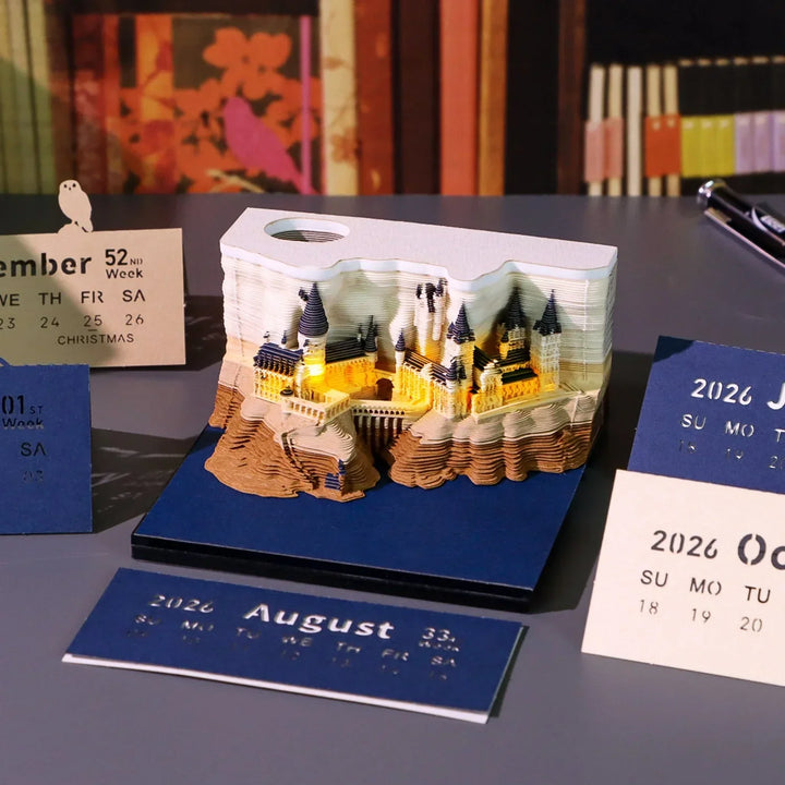 3D-Zauberschloss Adventskalender