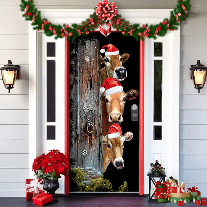 Weihnachts- & Halloween-Türdekoration