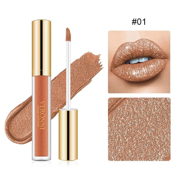 Diamantglänzender wasserfester Lipgloss