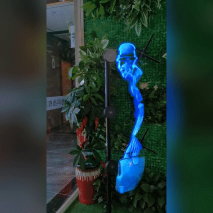 3D-Hologramm LED-Ventilatorprojektor
