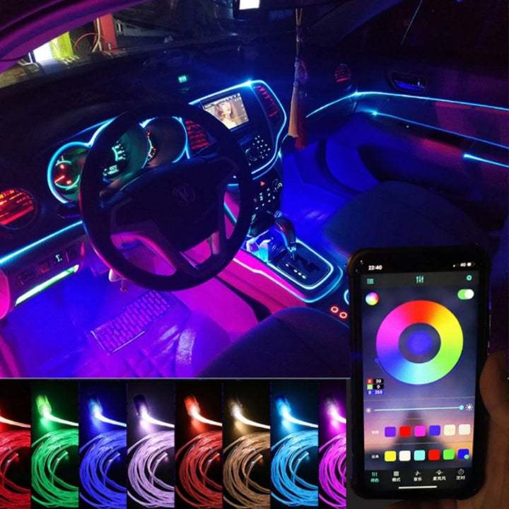 LightLine| RGB LED-Beleuchtung für ein stilvolles Autointerieur