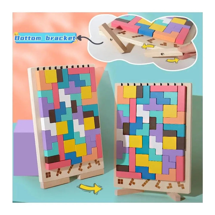 Holz-Stapelspiel für Kinder