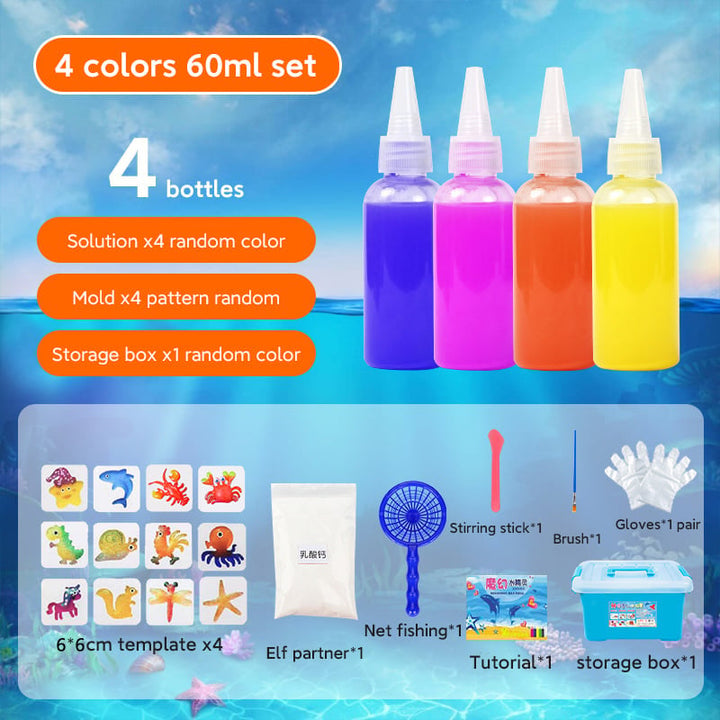 Hydrogel Wasserkreaturen-Bastelset