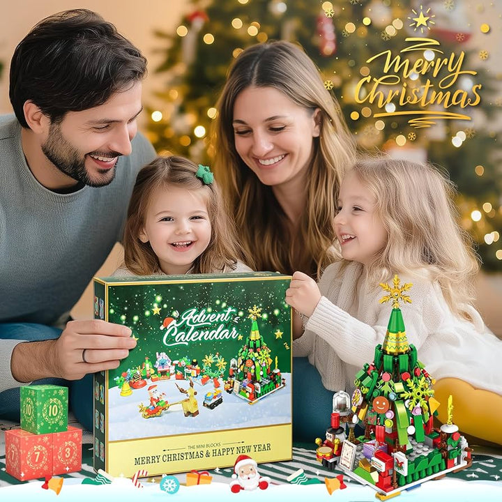 Bauklötzchen-Adventskalender