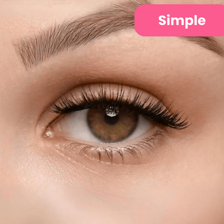 Magnetische Wimpern mit Magnet-Eyeliner