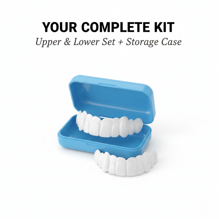 Individuell anpassbare Clip-on-Veneers