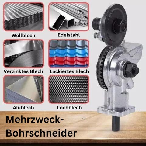 Elektro-Bohrschere - Verwandelt einen Bohrer in eine Schere