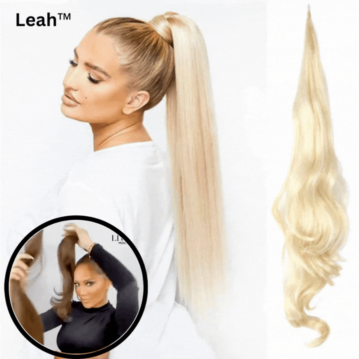 Leah| Doppelte Pferdeschwanzfrisur für mehr Volumen