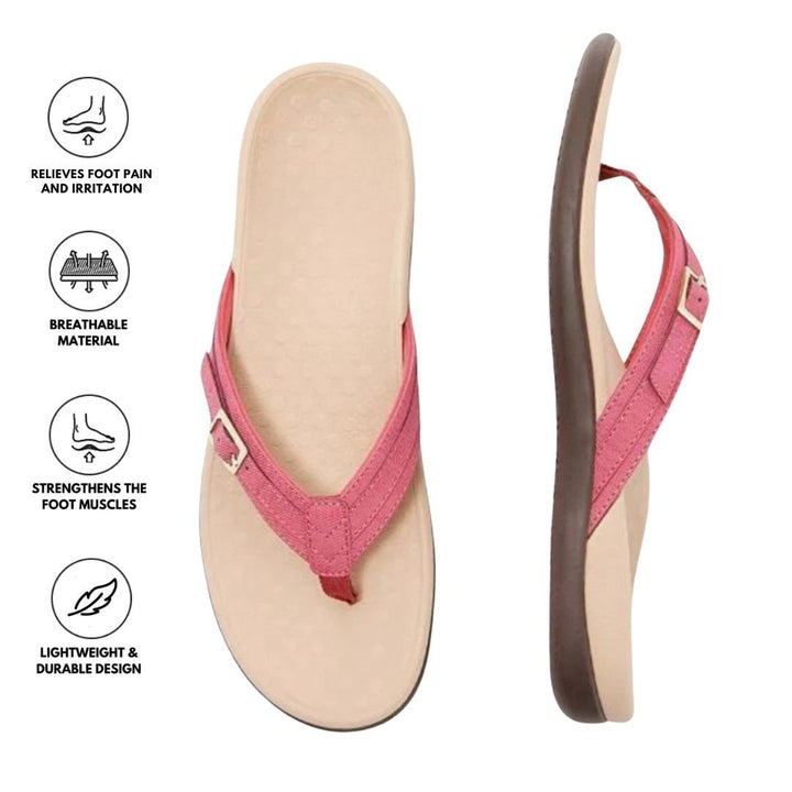 Damen Sommersandalen mit Fußbett