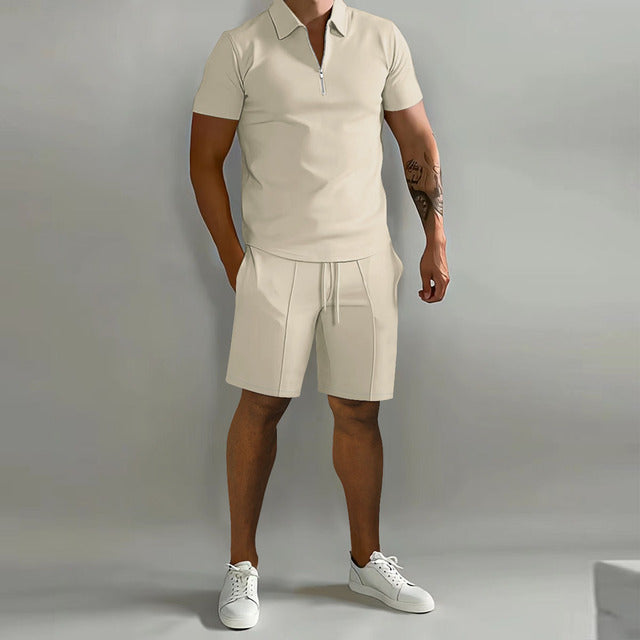 Polo-Set mit kurzer Hose