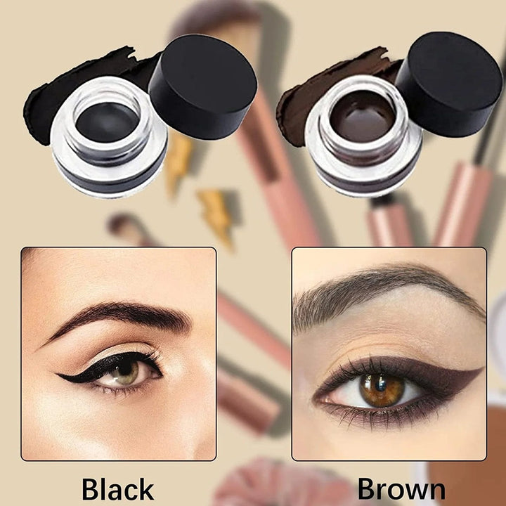 Cremiges Eyeliner-Set mit ergonomischem Applikator