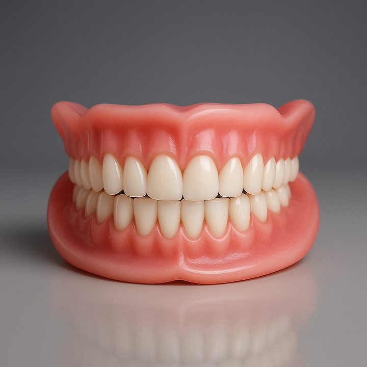 Flexible, anpassbare Zahnprothese