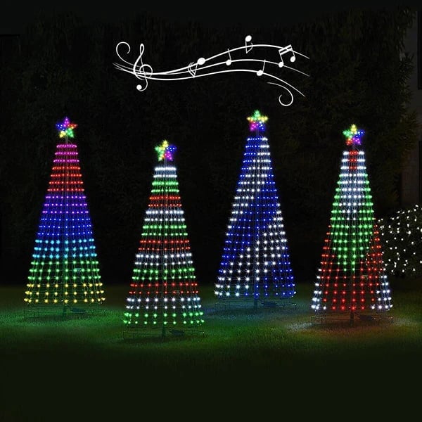 Outdoor LED-Lichterkette IP65 Bluetooth