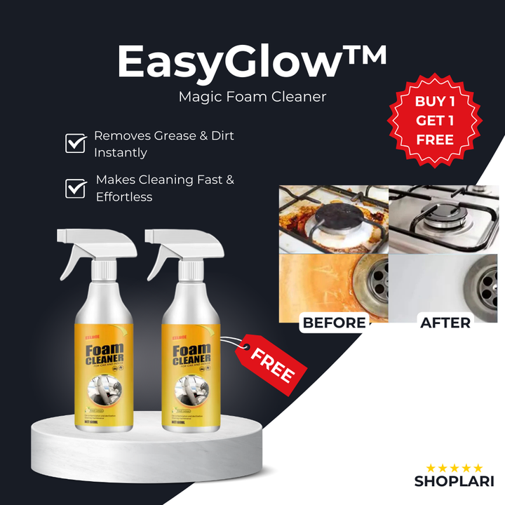 EasyGlow™ | Magischer Schaumreiniger I Letzter Tag 1+1 GRATIS