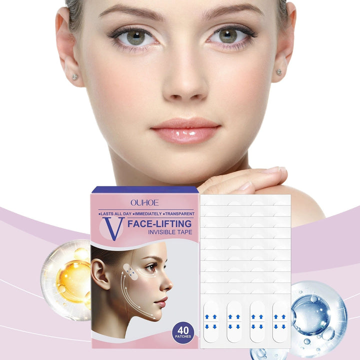 OUHOE| V-Face Lift Klebeband (40 Stück)