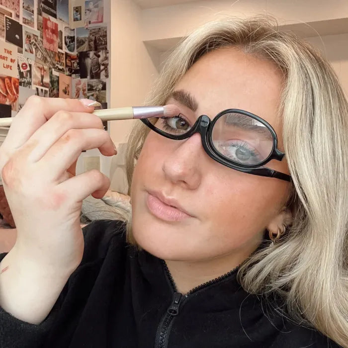 Rotierende Make-up-Brille